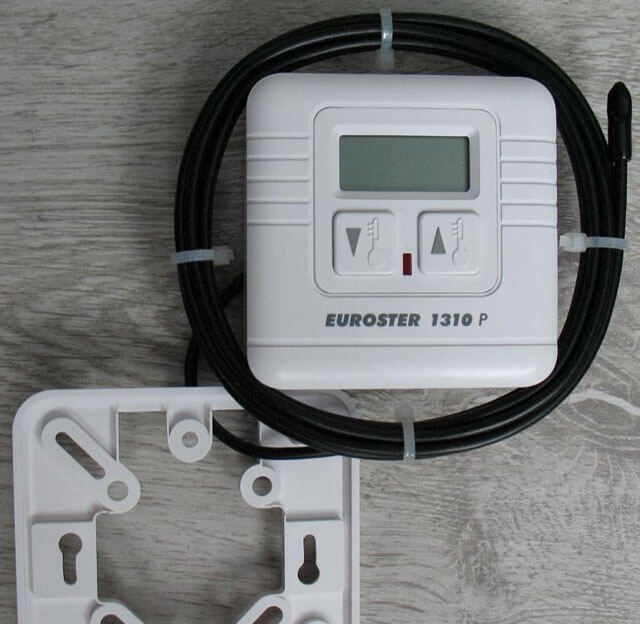 sensor de temperatura para aquecimento de água por piso radiante