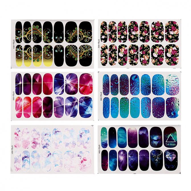 Thermofoil pour la conception des ongles