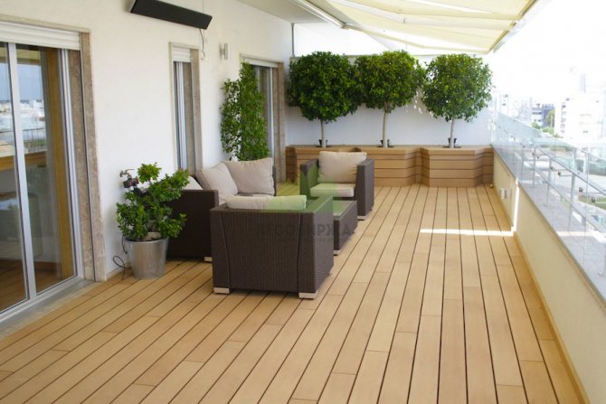 planche de terrasse pour balcon