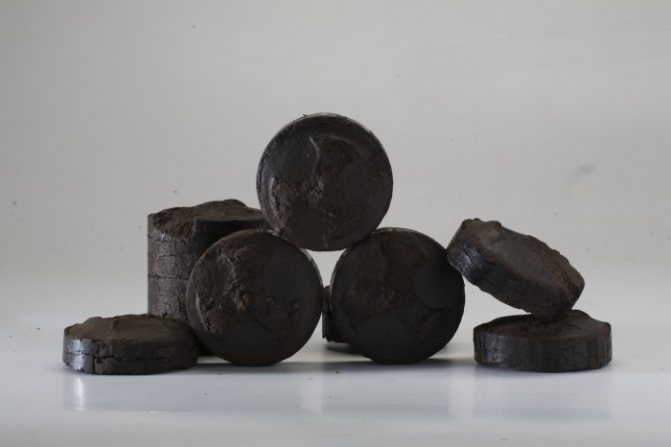briquettes de tourbe pour le chauffage