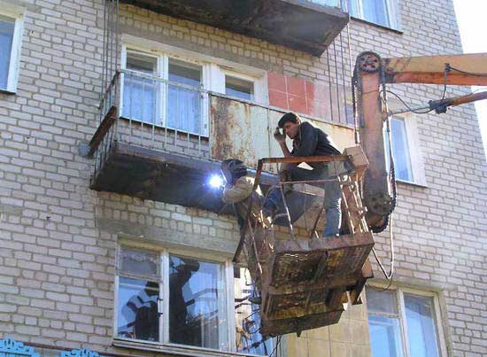 Renforcement clé en main de parapets et de dalles de balcon