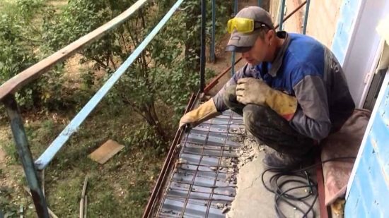 reforçando a laje