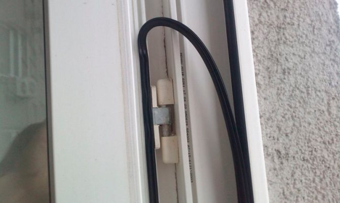 Balkontürdichtung