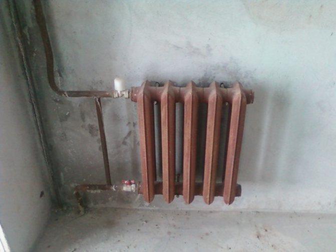 instalação de radiadores de aquecimento de ferro fundido