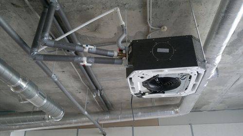 Installation de ventilo-convecteurs