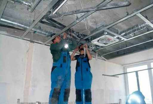 Installation de ventilo-convecteurs