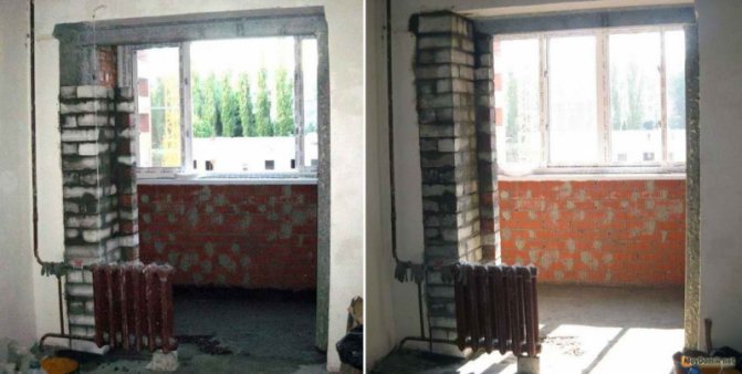 Installer une porte-fenêtre au lieu d'un bloc de balcon