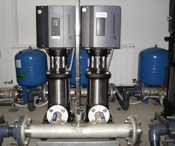 Installation de Grundfos Multi-E