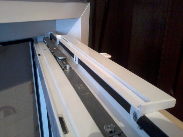 Installation eines Fensterversorgungsventils