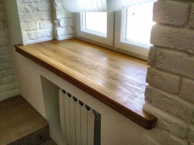 Installation de seuil en bois