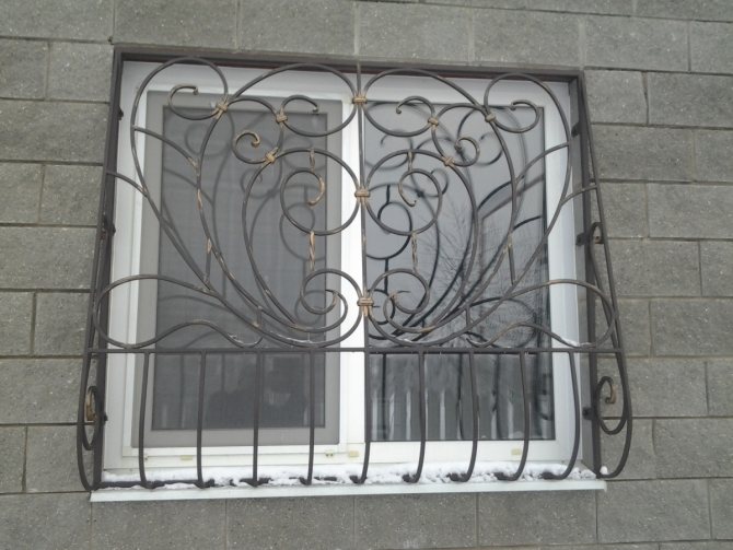 Pose de grilles sur fenêtres soudure