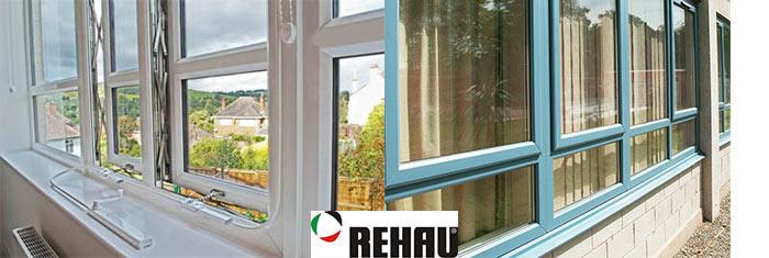 Rehau Fenster installiert