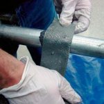 Élimination des fuites de chauffage par soudage à froid