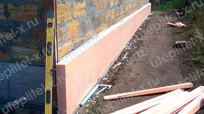 Isolation à faire soi-même du sous-sol de la maison avec Penoplex