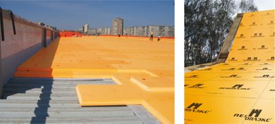 Isolamento de telhado com Penoplex Roof