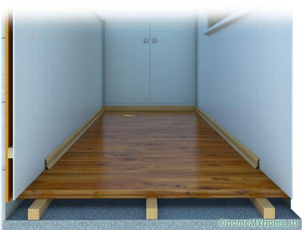 In welchem Stil soll das Innere des Balkons und der Loggia dekoriert werden?
