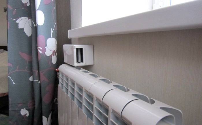 Vannes d'alimentation en ventilation