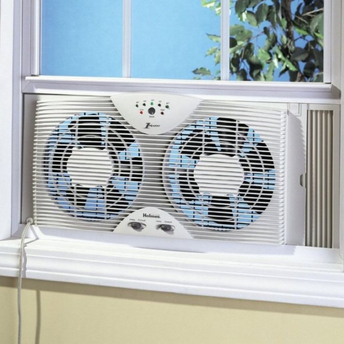 Ventilateurs de climatiseur monobloc