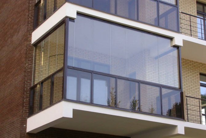 Balcon vitrail