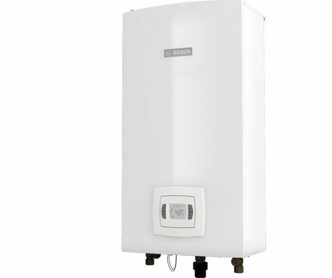 Vous pouvez allumer le chauffe-eau à gaz Bosch en maintenant un certain bouton enfoncé pendant un moment