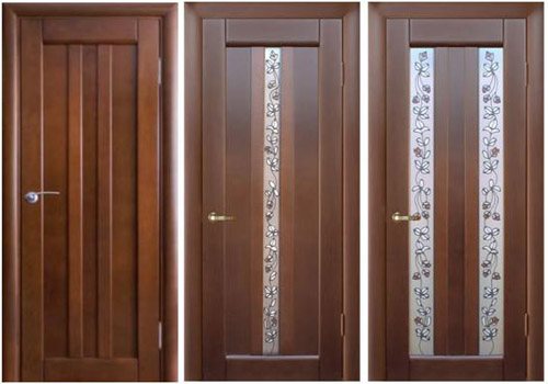 Exterior das portas de PVC