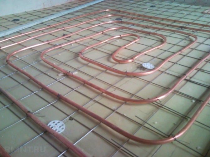 plancher d'eau