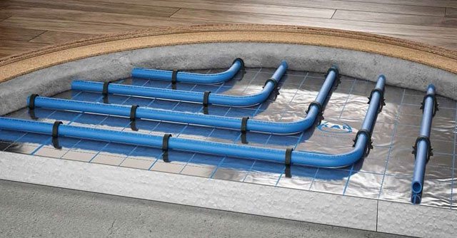 plancher d'eau
