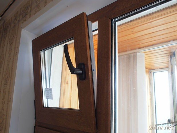 Mortise fortok para janelas de plástico - foto