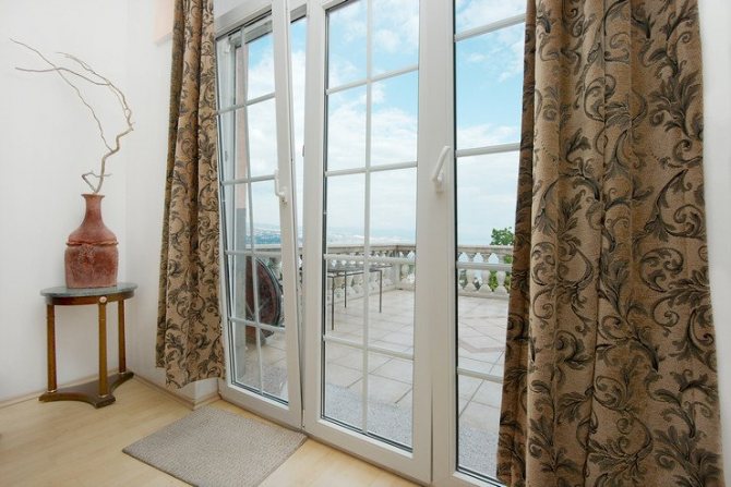 Zugang zur Terrasse