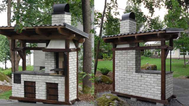 hotte de barbecue à faire soi-même