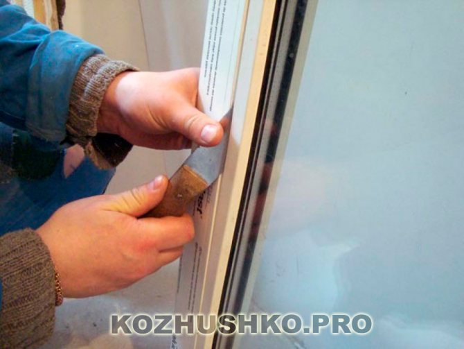 Ersetzen von Glas in einem doppelt verglasten Fenster