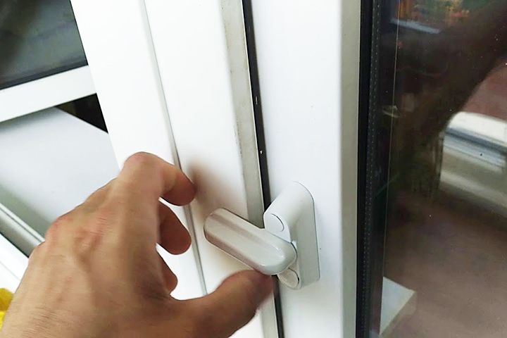 Habillage de porte de balcon