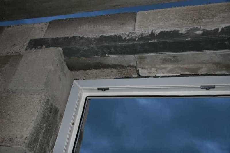 Fensterträger aus Stahlbeton